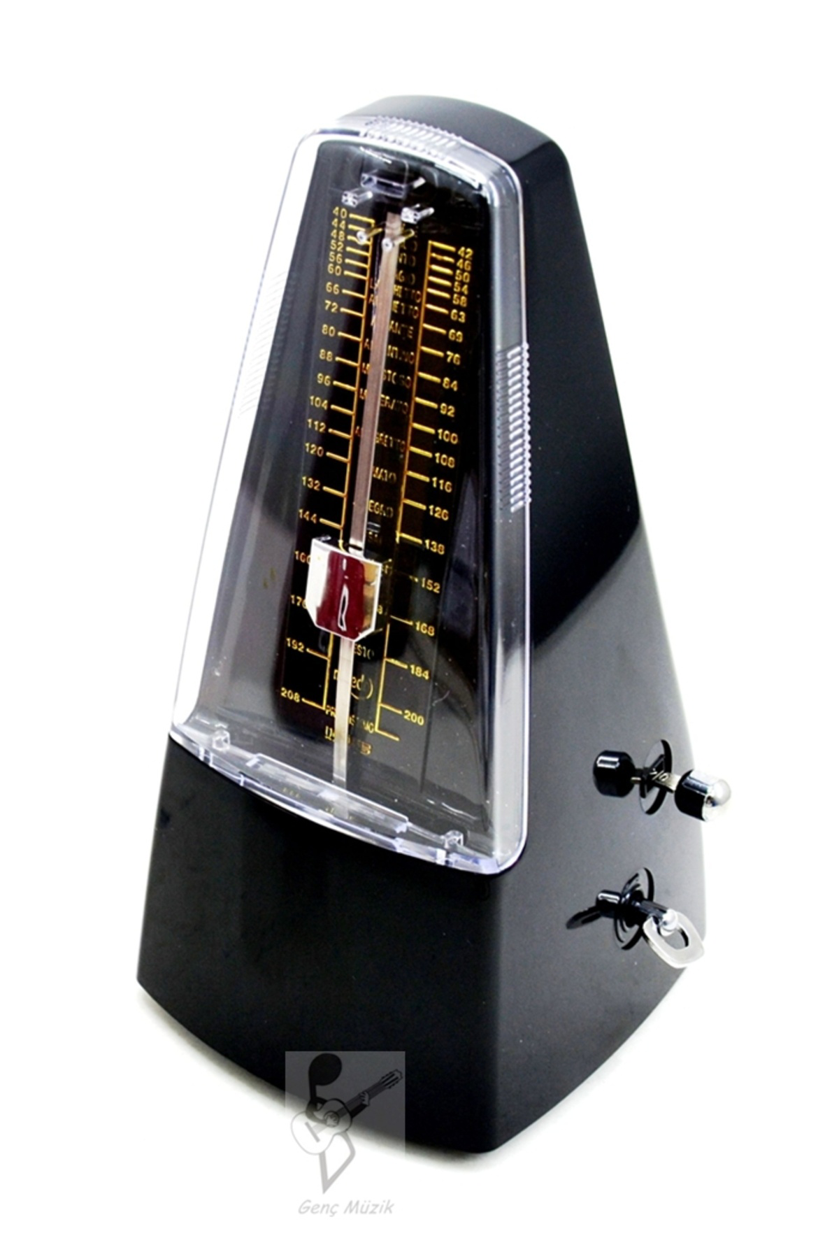 M-20bk Musedo Mekanik Metronom Siyah