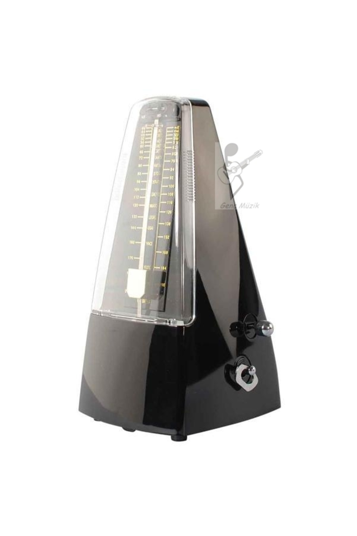 M-20bk Musedo Mekanik Metronom Siyah