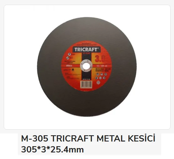 M-3305   Trıcraft Metal Kesici 305*3*25.4Mm
