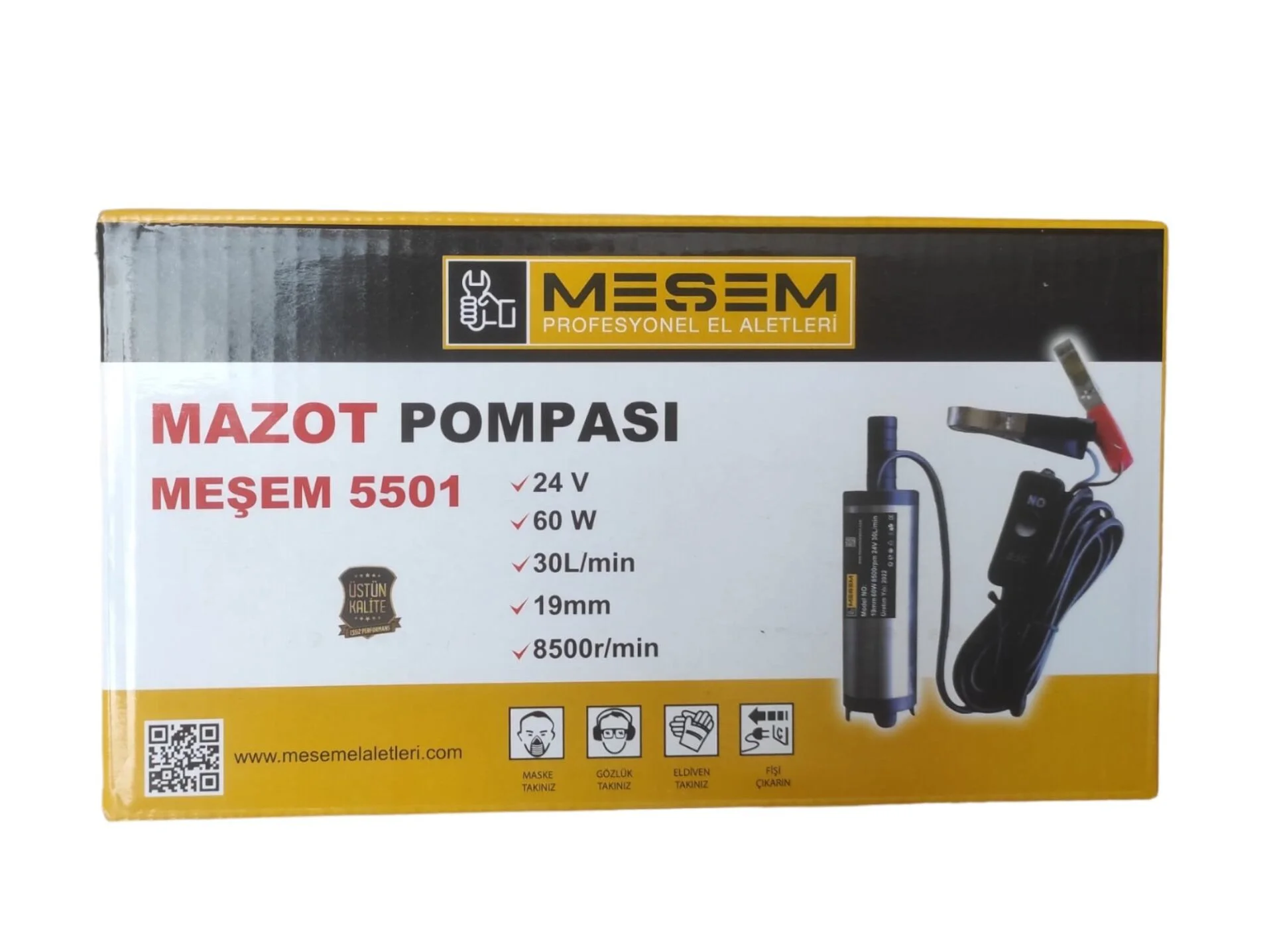 M-5501   Meşem 24V 60W Mazot Pompası