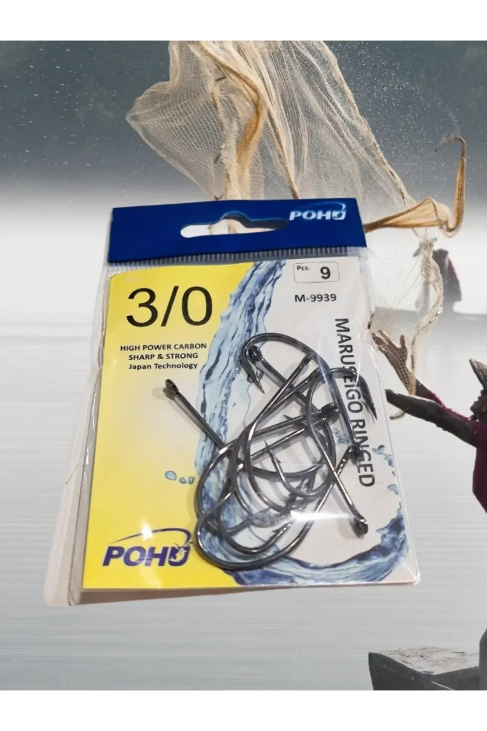 M-9939 Maruseigo Ringed 3/0 No Delikli İğne 9'lu Paket