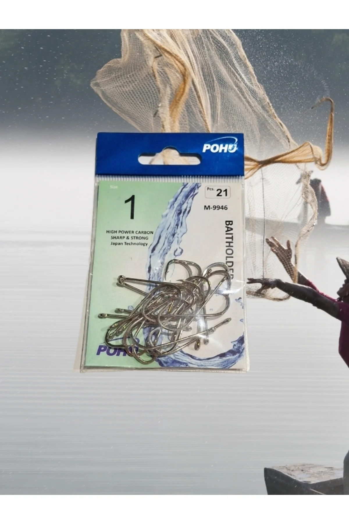 M-9946 1 Numara 21'li Paket Olta Iğnesi