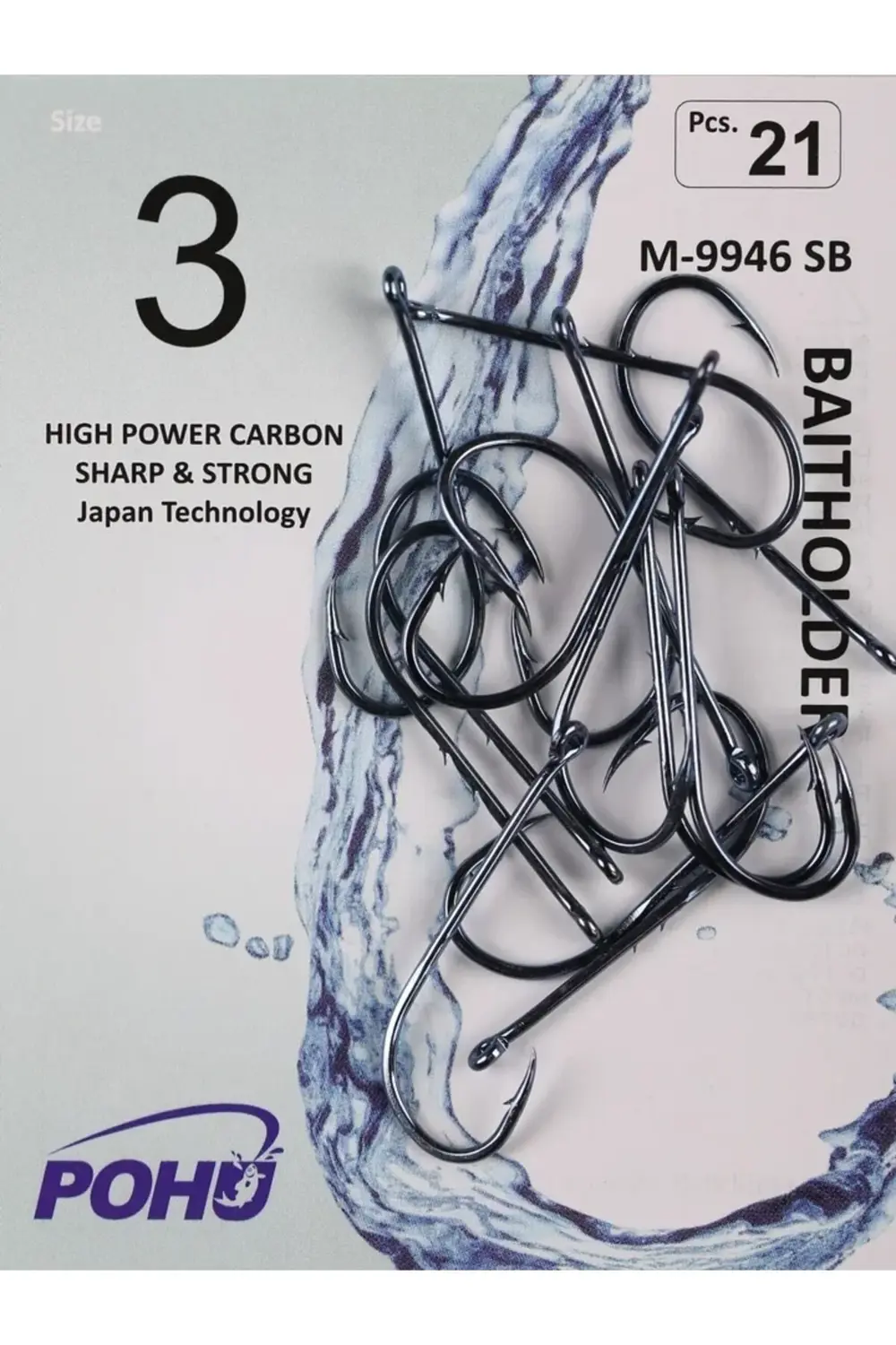 M-9946 SB 3 Numara 21'li Paket Olta Iğnesi