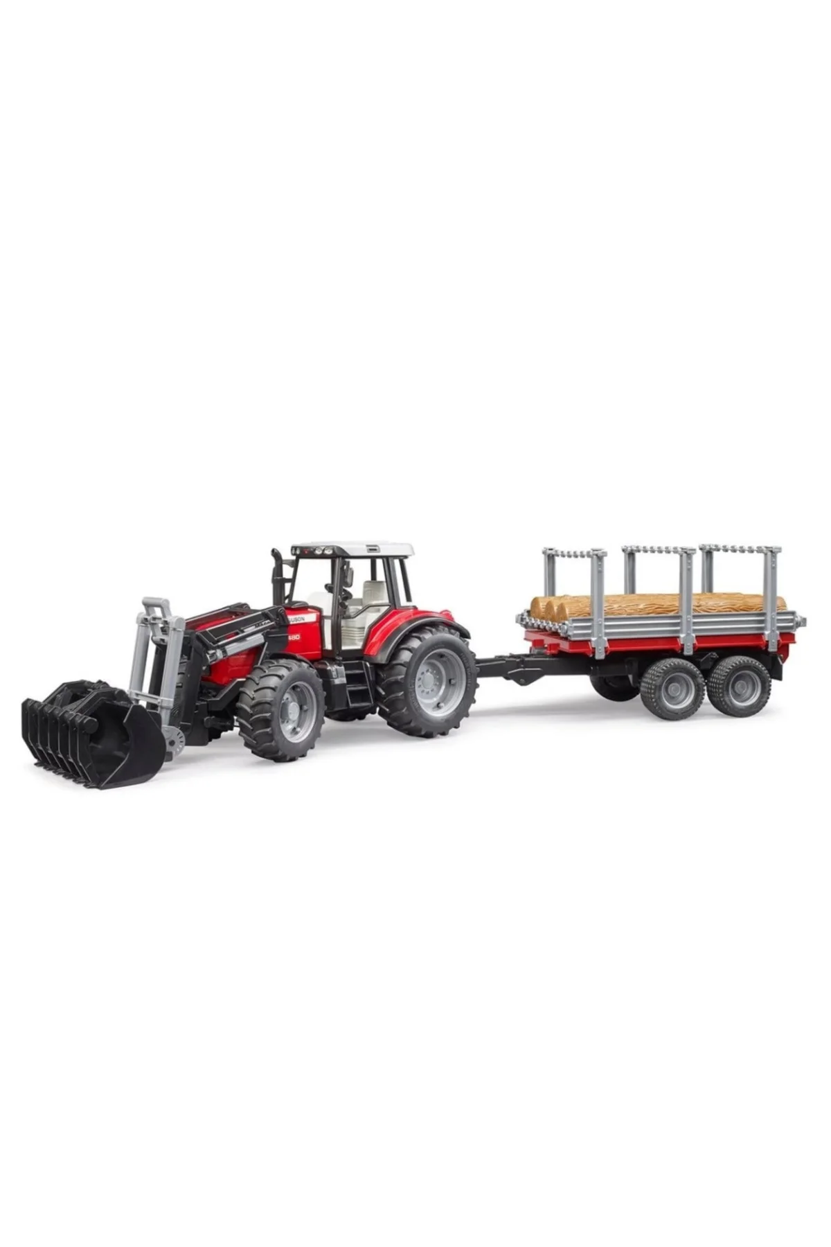 M. Ferguson 7480 ve Kütük Taş. Römork