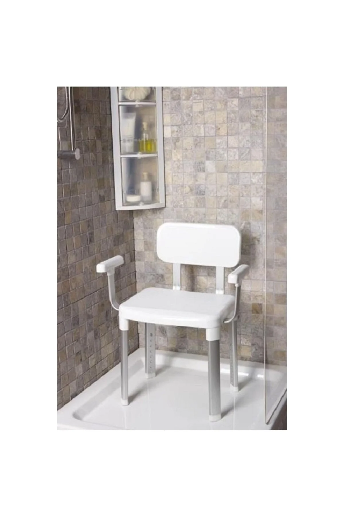 M-KV19-01 Cappadocia Sırt Ve Kol Destekli Banyo Sandalyesi