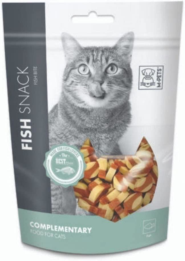M-Pets Fish Bite Balıklı Kedi Ödülü 80gr M-Pets Fish Bite Balıklı Kedi Ödülü 80gr