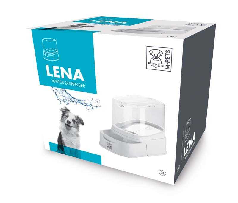 M-pets Lena Çekmeceli Mama Kabı 2000 ml