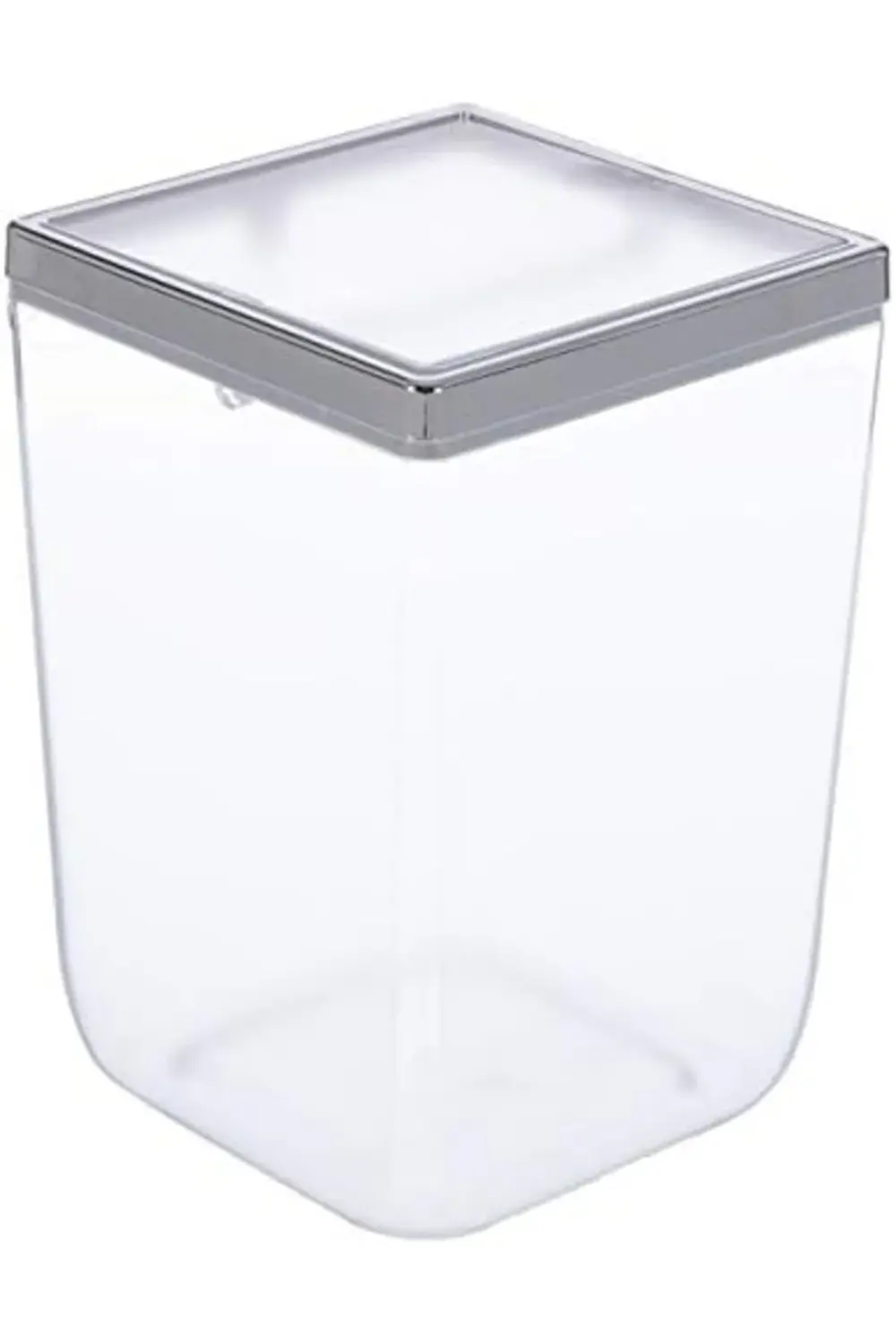 M-SA13-16 Biga Çöp Kovası Şeffaf Krom 1200752
