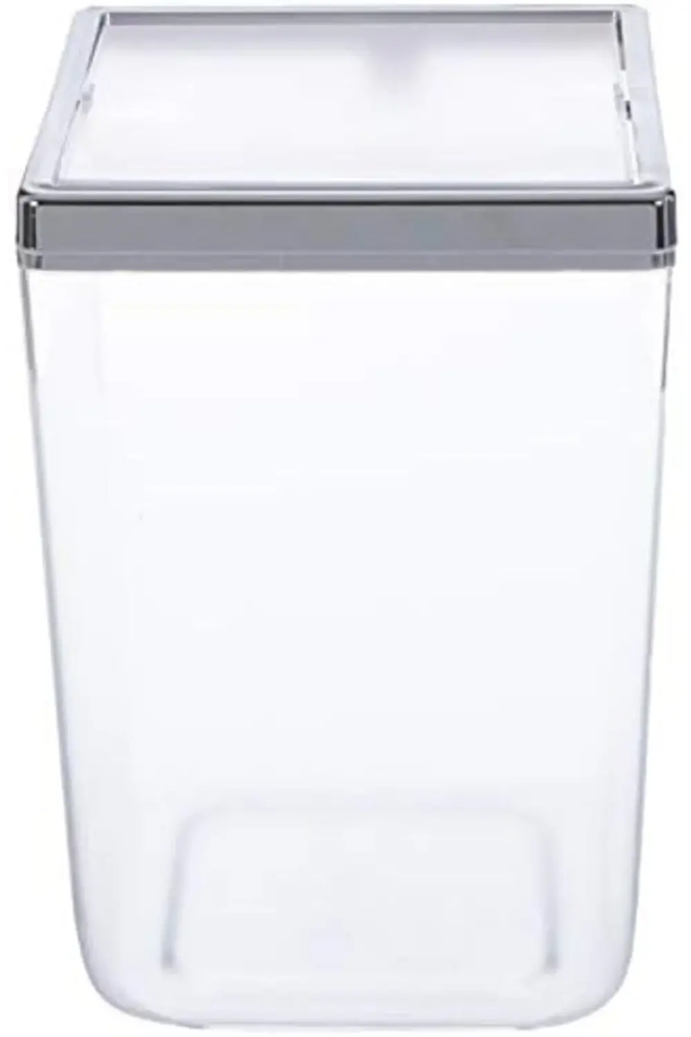 M-SA13-16 Biga Çöp Kovası Şeffaf Krom 1200752