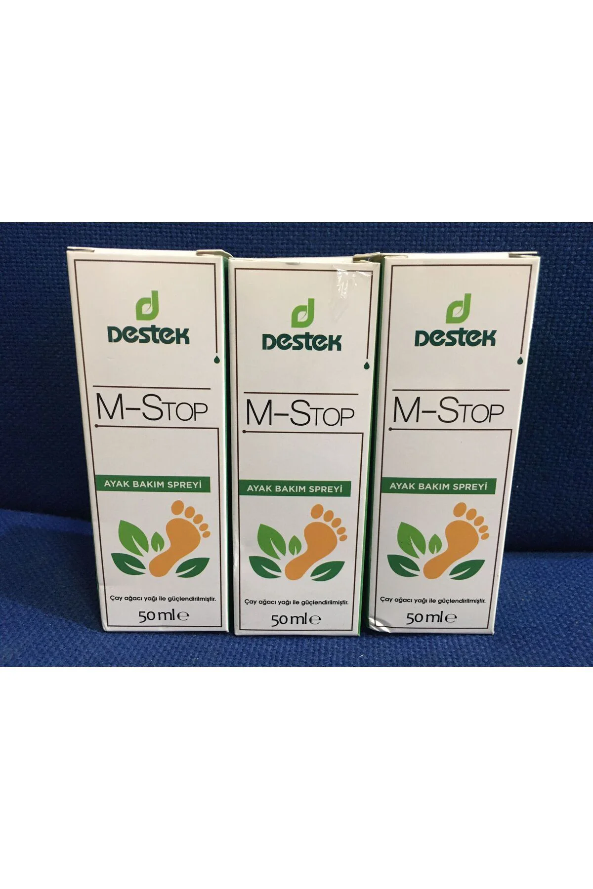 M-stop Ayak Bakım Spreyi 50 ml X 3 Adet