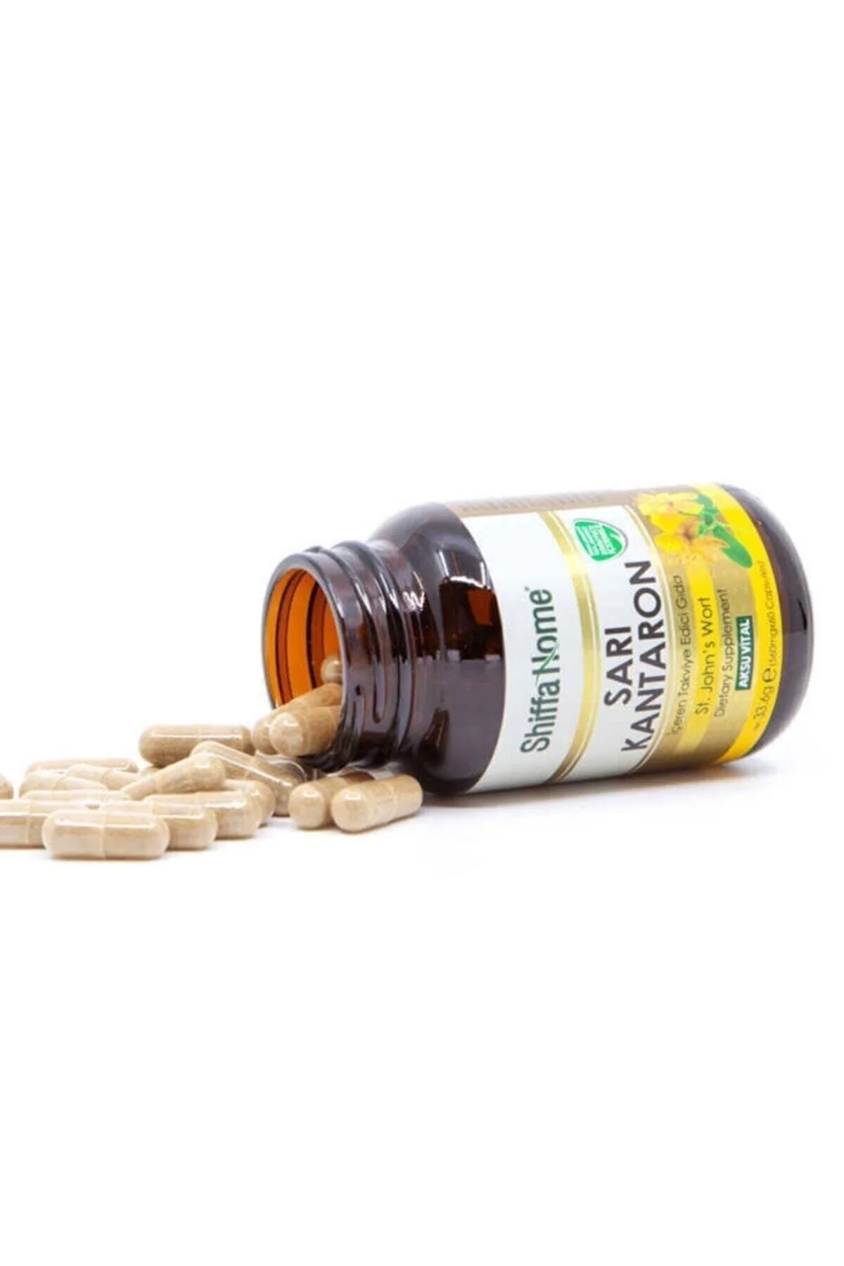 M00078 Sarı Kantaron 60 Kapsül Aksuvital