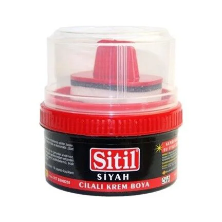 M.017.Tr.01   Sitil Krem Ayakkabı Boyası 175ml - Siyah