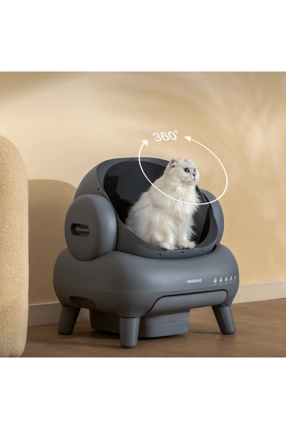 M1 (Plus) Kendini Temizleyebilen Akıllı Kedi Tuvaleti