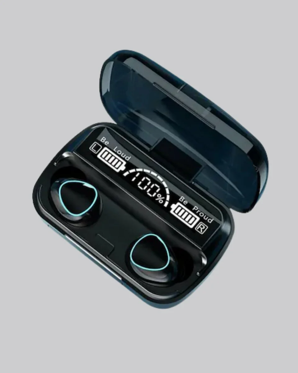 M10 Bluetooth 5.1 TWS Kulaklık - Ergonomik Tasarım, Yüksek Ses Kalitesi ve 20 Saat Pil Ömrü