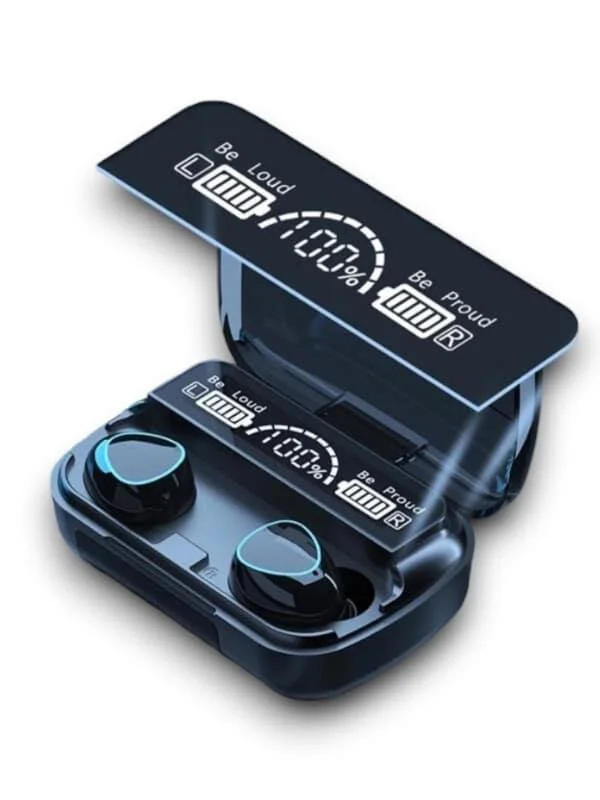 M10 Kablosuz Bluetooth Kulaklık - Bluetooth 5.1, Gürültü Engelleme, 20 Saat Pil Ömrü