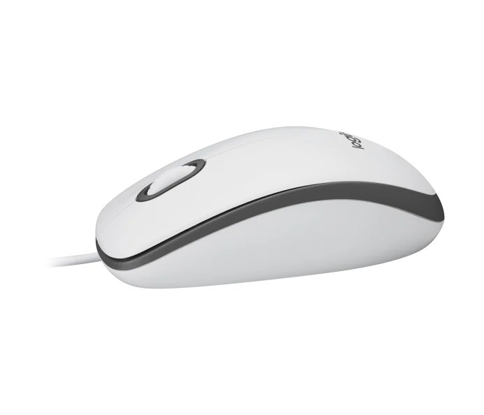Logitech M100 Kablolu Mouse Beyaz 910-006764
