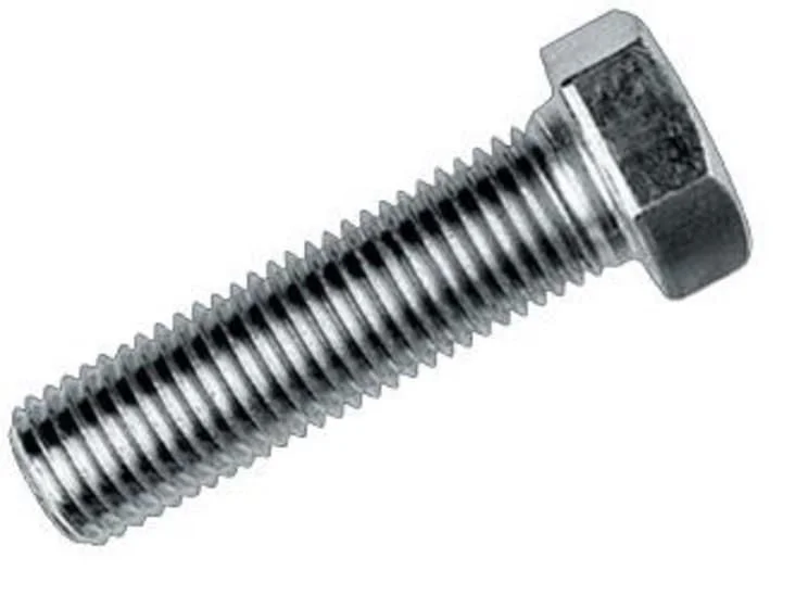 M10X35 Civata Beyaz Tam Paso 10 Adet | Paslanmaz Çelik Tam Set