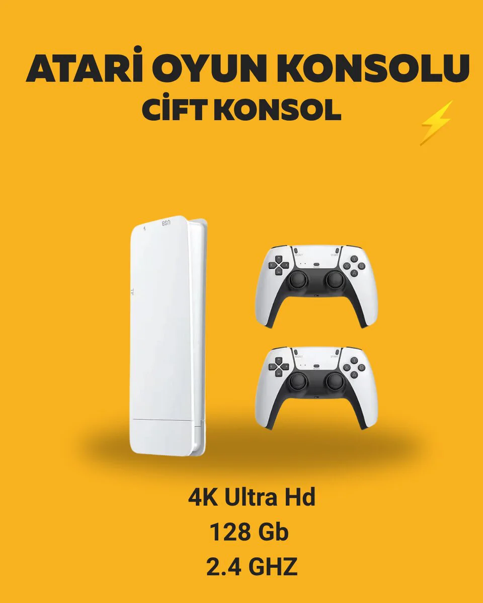M15 Game Stick Oyun Konsolu - Kablosuz Bağlantı ve HDMI Uyumluluğu