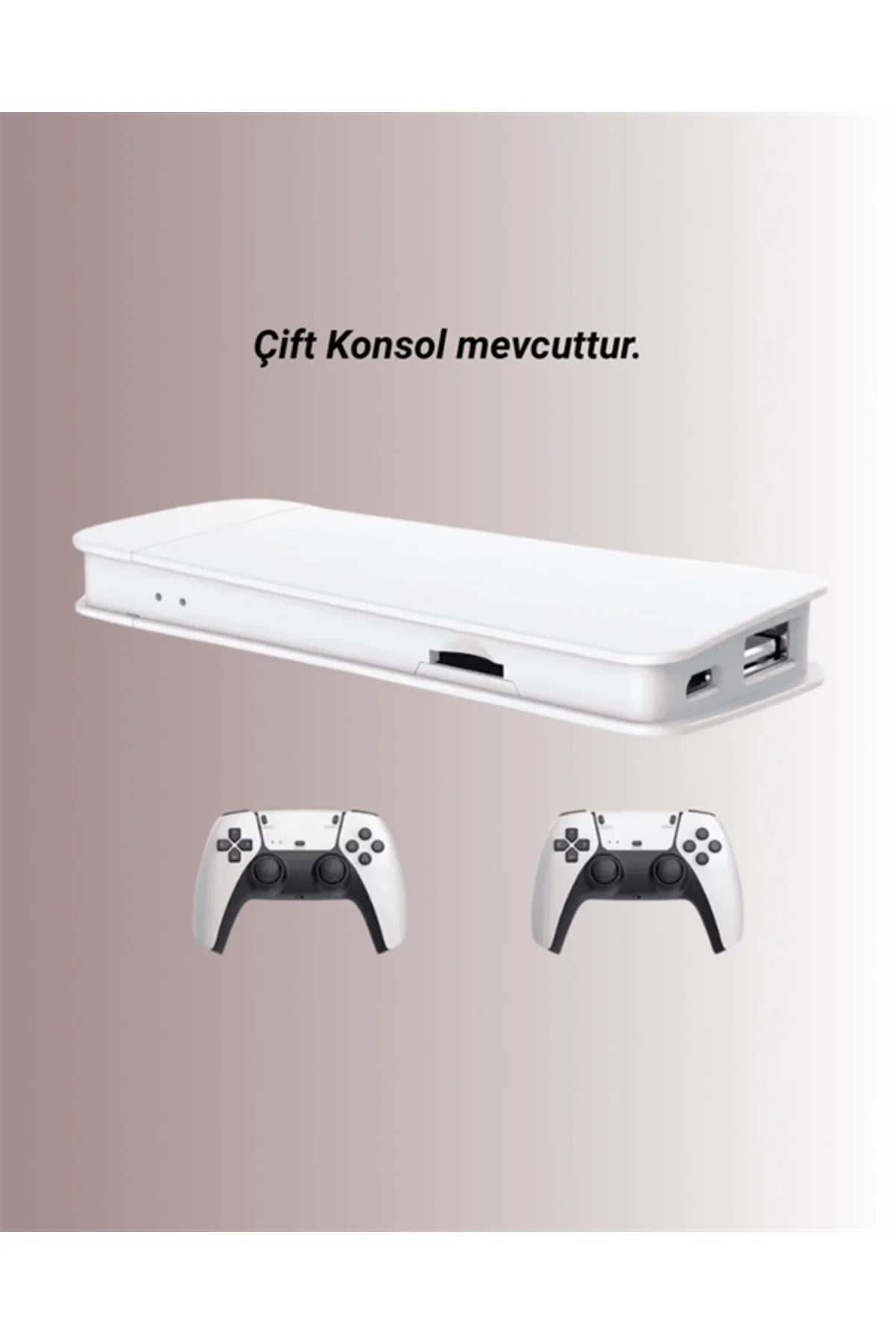 M15 Retro Konsol – 20.000 Oyunlu, Çift Gamepadli, 4K HDMI