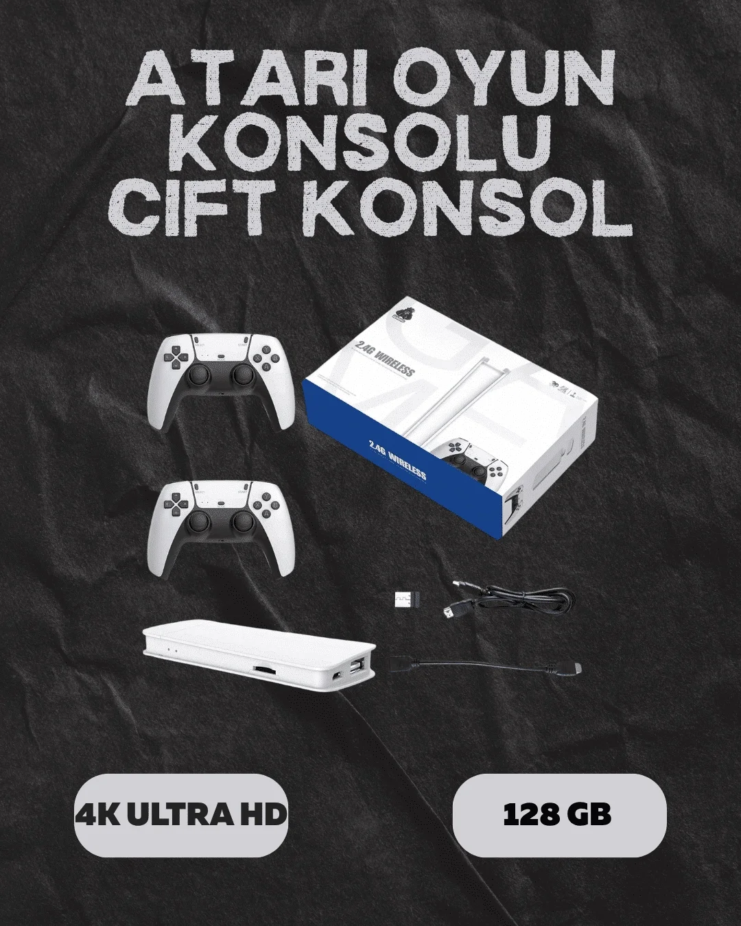 M15 Retro Konsol – 20.000 Oyunlu, Çift Gamepadli, 4K HDMI Fiyatı, Yorumları ve Özellikleri