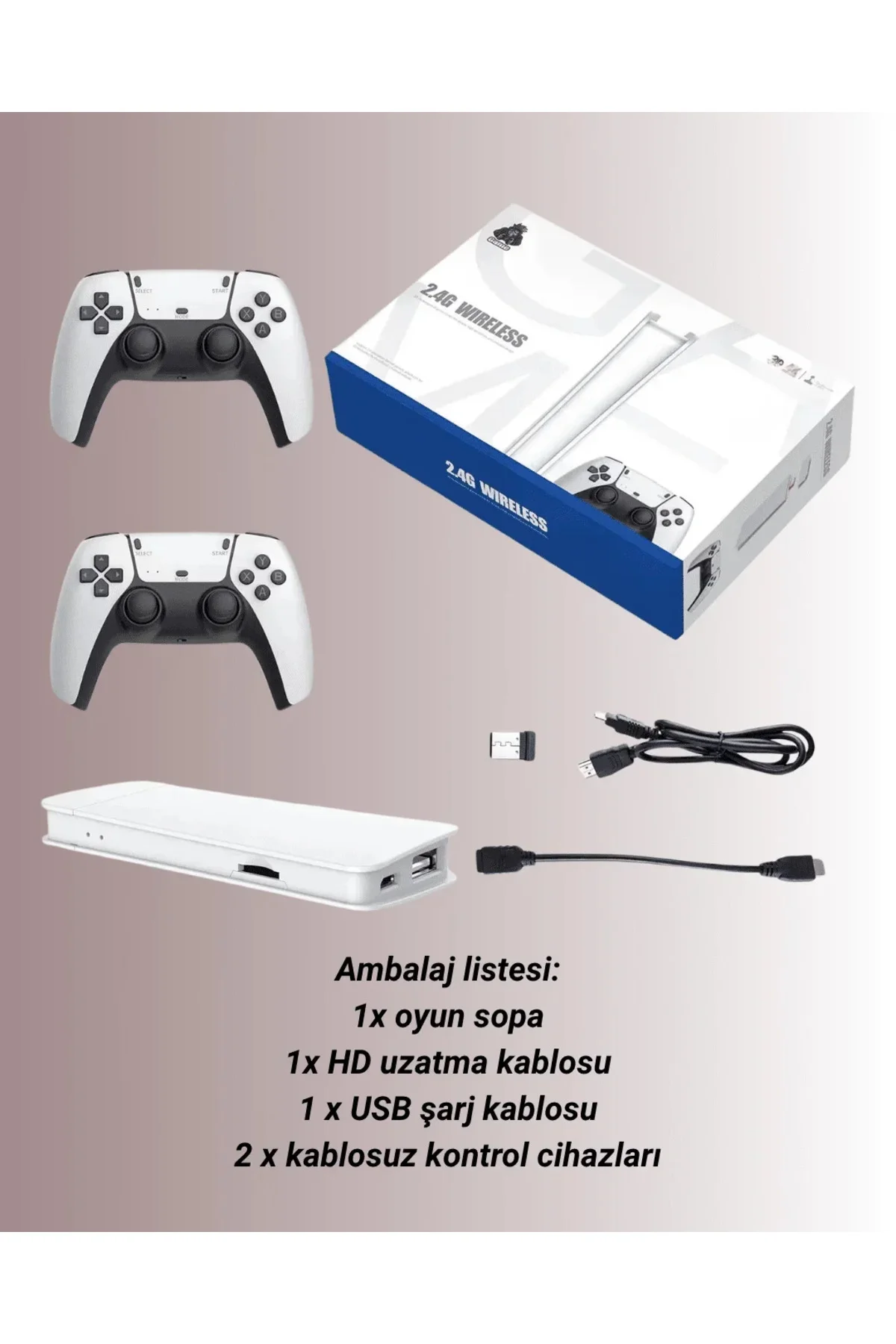 M15 Retro Konsol – 20.000 Oyunlu, Çift Gamepadli, 4K HDMI M15 Retro Konsol – 20.000 Oyunlu, Çift Gamepadli, 4K HDMI