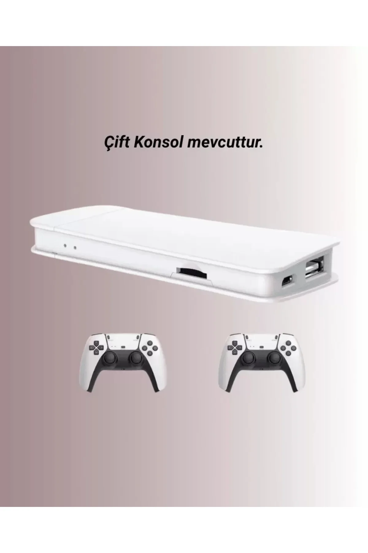 M15 Retro Konsol – 20.000 Oyunlu, Çift Gamepadli, 4k Hdmı