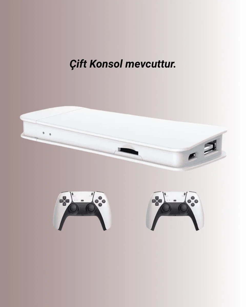 M15 Retro Oyun Konsolu - Çocuk ve Yetişkin İçin Nostaljik Eğlence