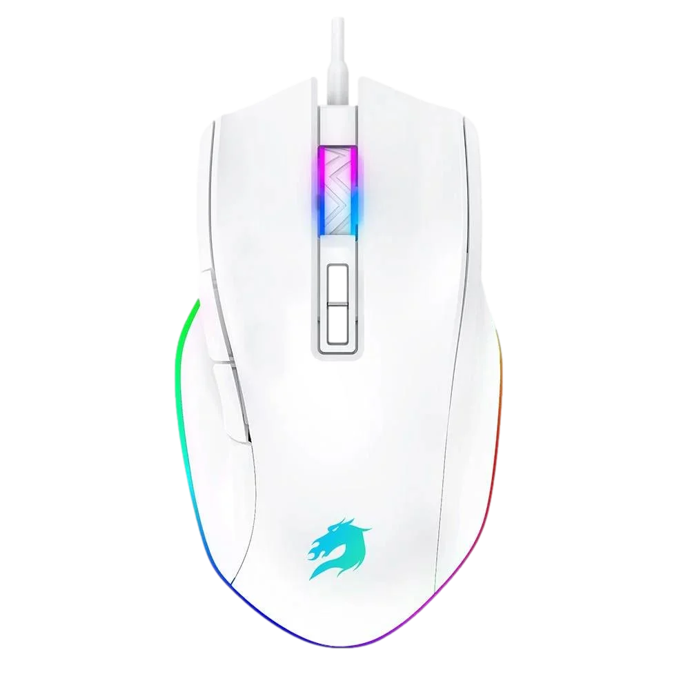 M16 Myth RGB Aydınlatmalı Beyaz Profesyonel Gaming Mouse