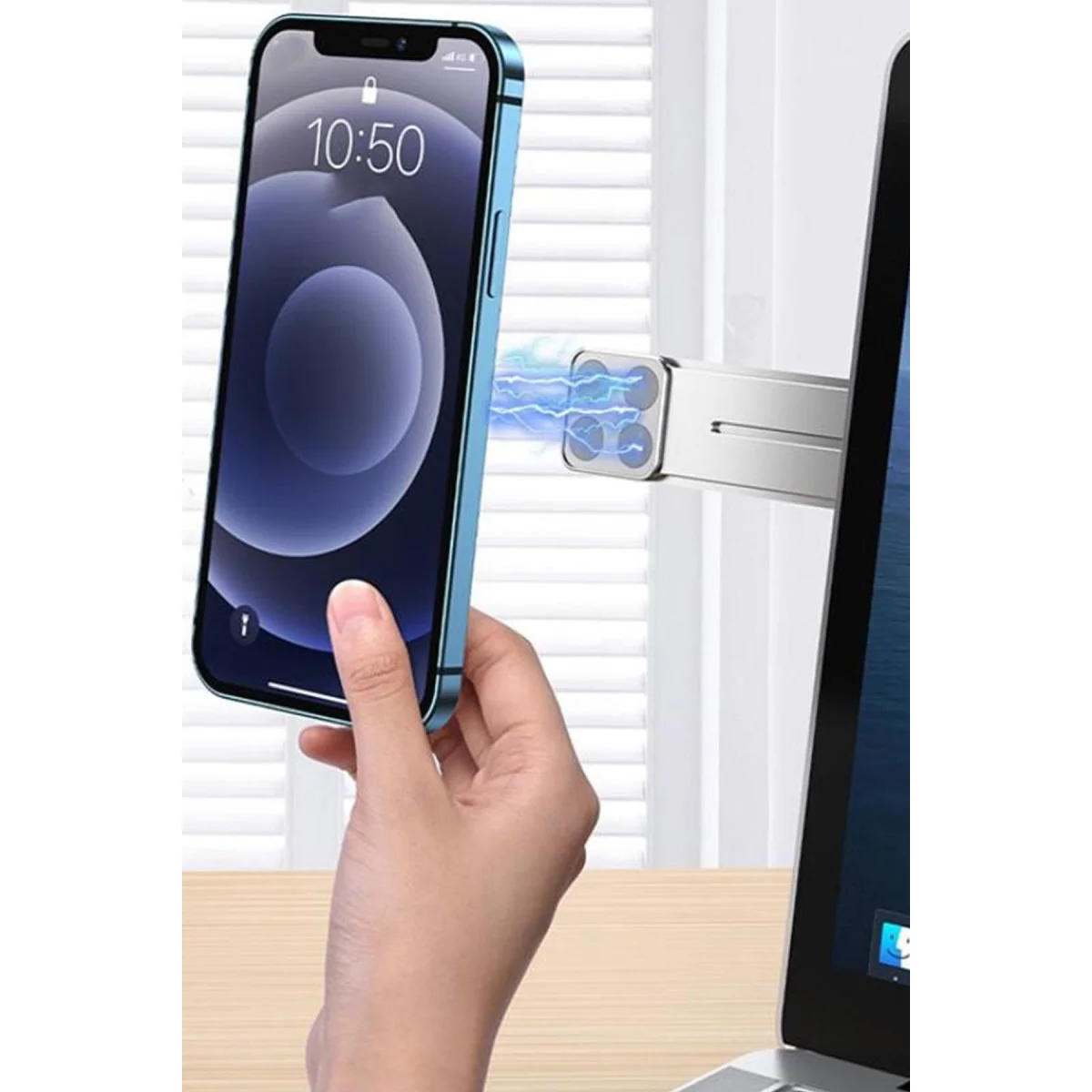 M17 Magnetli Ayarlı Metal Stand - Pratik ve Güçlü Desteği