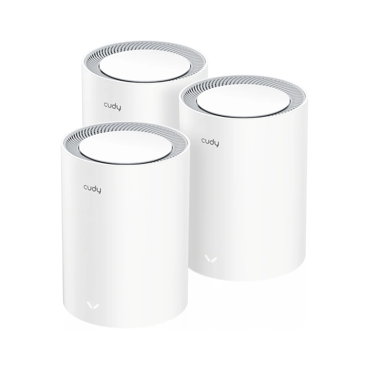 M1800 3-Pack AX1800Mbps 2.4/5GHz AP/RE/WISP Gigabit MU-MIMO Kablosuz 3'lü Mesh Wi-Fi 6 Sistemi