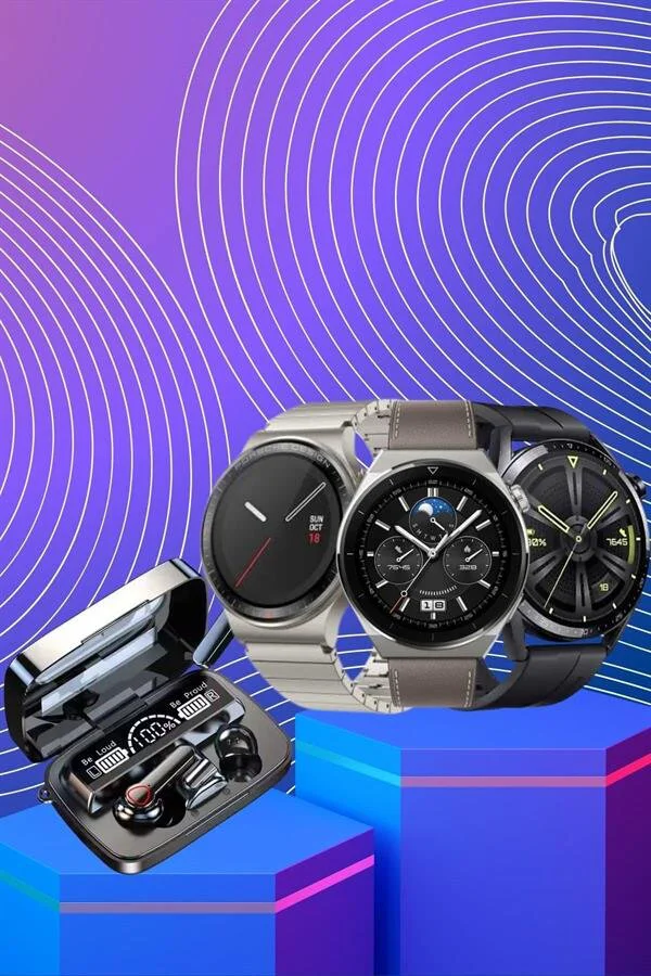 M19 Bluetooth Kulaklık ve Akıllı Saat Seti - NFC, GPS ve Powerbank Özellikli Oyun ve Spor Takımı