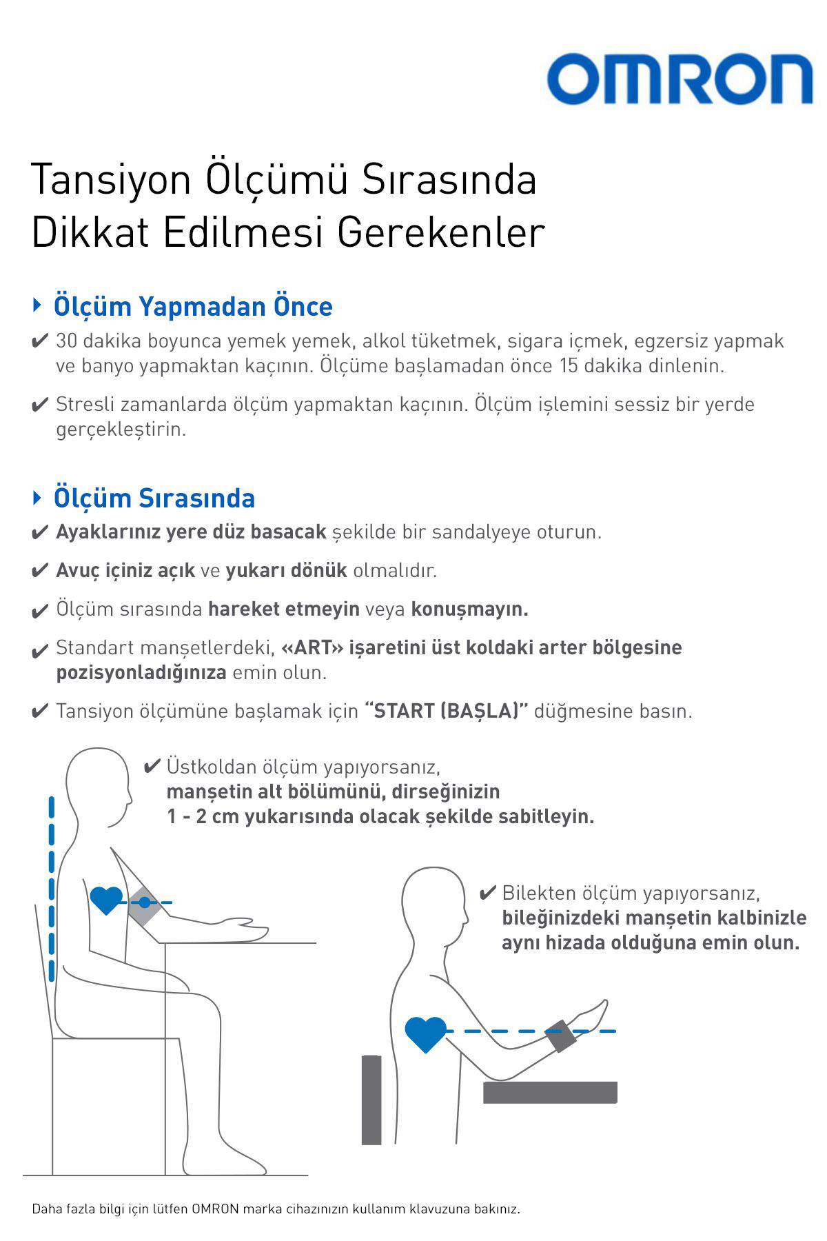 Omron M2+ 30 Ölçüm Hafızalı Geniş Manşetli Üst Koldan Ölçer Pilli Dijit
