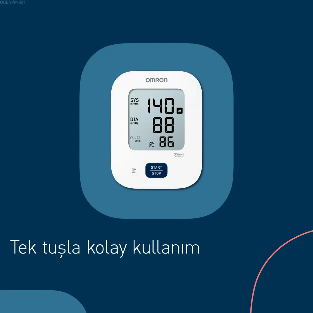 M2 Essential Üst Kol Tansiyon Aleti - 5 Yıl Garanti, Intellisense Teknolojisi