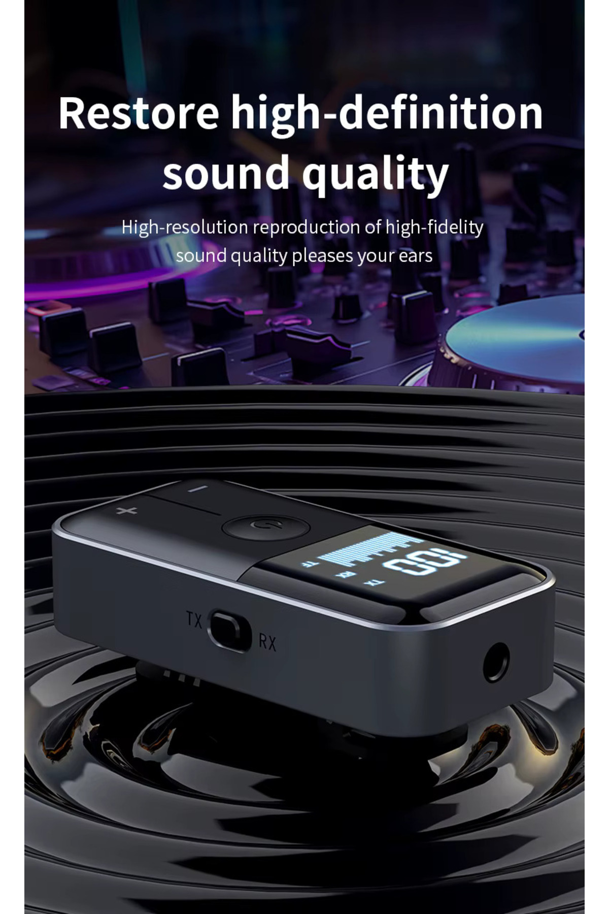 Pmr M20 Bluetooth 5.4 Alici Verici: Kablosuz Ses Devrimi (10M Menzil,