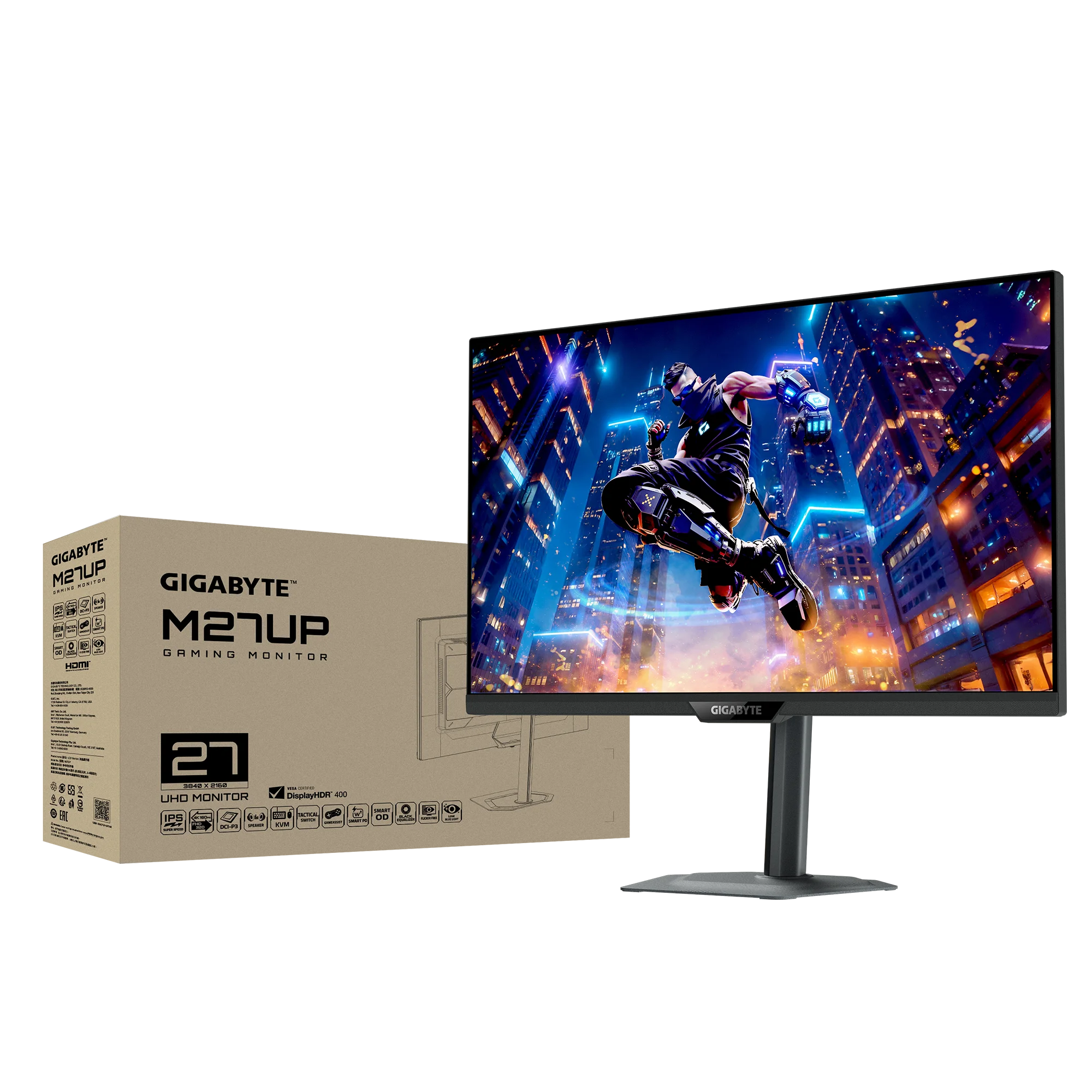 M27UP 27" 4K 160HZ FHD 320HZ 1MS MONITOR M27UP 27" 4K 160HZ FHD 320HZ 1MS MONITOR