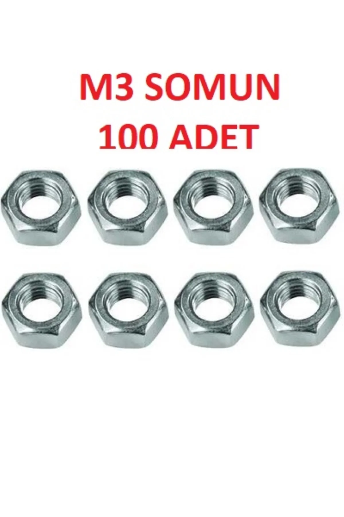 M3 SOMUN 100 ADET