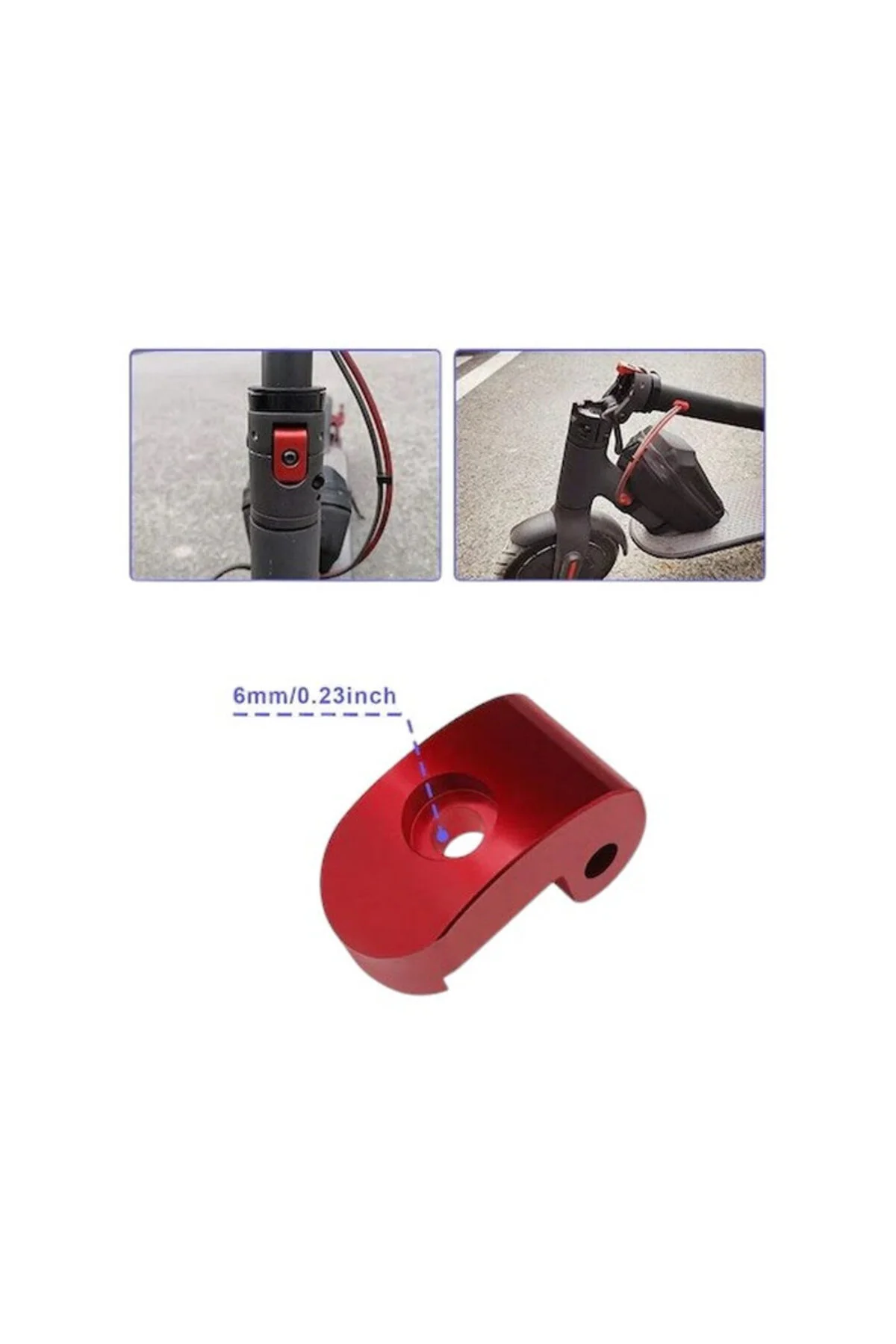 M365, M365 Pro, Pro 2, Essential, 1S Elektrikli Scooter Uyumlu Katlama Menteşe Kilit M365, M365 Pro, Pro 2, Essential, 1S Elektrikli Scooter Uyumlu Katlama Menteşe Kilit - Görsel 5