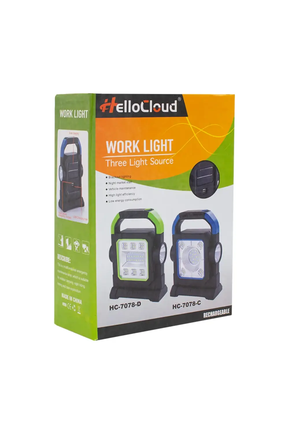 M3lf- Shopzum Hc-7078-d Taşinabilir 3 Çalişma Modlu 32 Smd Ledli