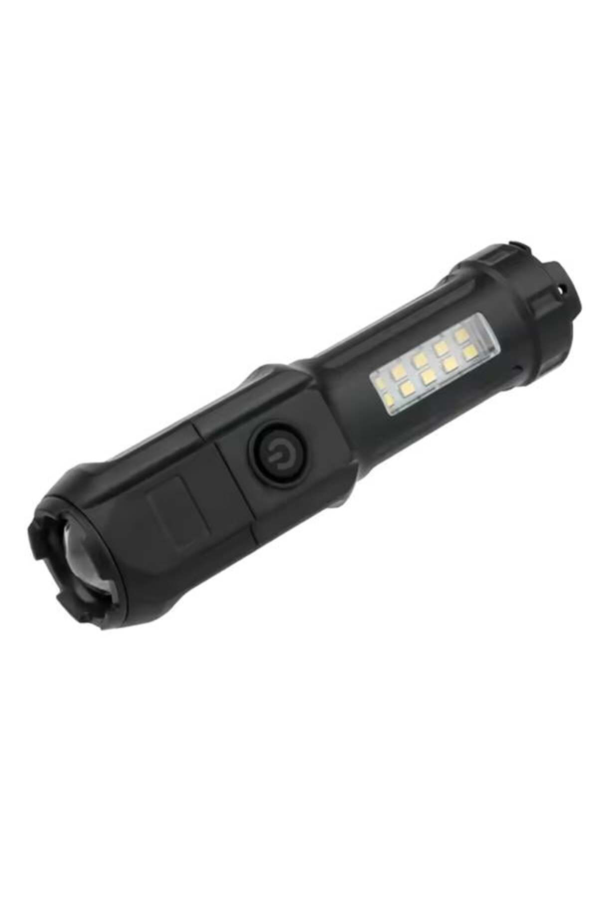 M3lfs- 109-b Zoomlu Flash Özellikli Smd Ve Power Ledli Şarjli Pla