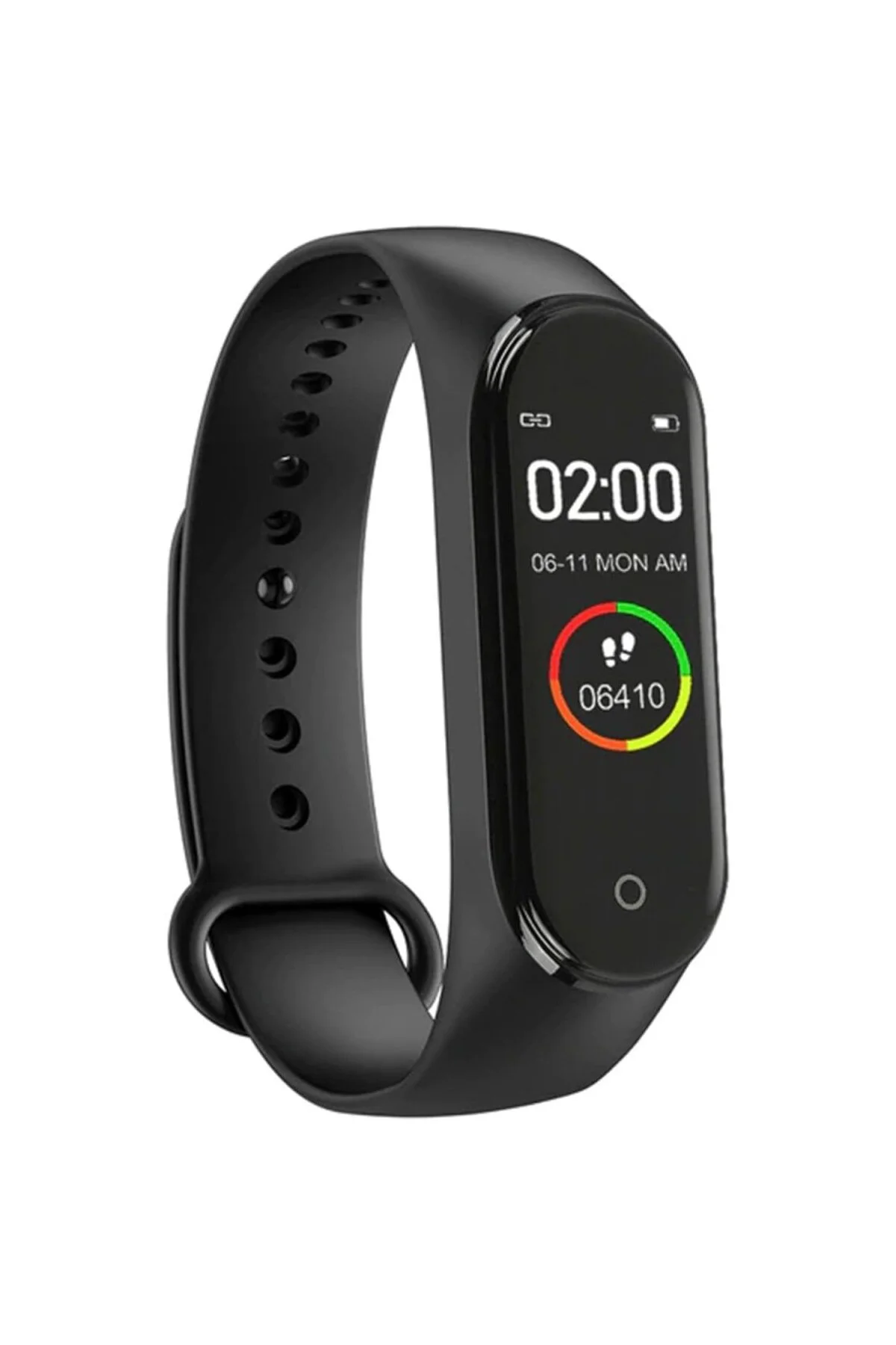 M4 Akıllı Bileklik Saat Watch Band Kalp Ritim Koşu Spor Uykutakip, Nocolor-C1Ed9F6F