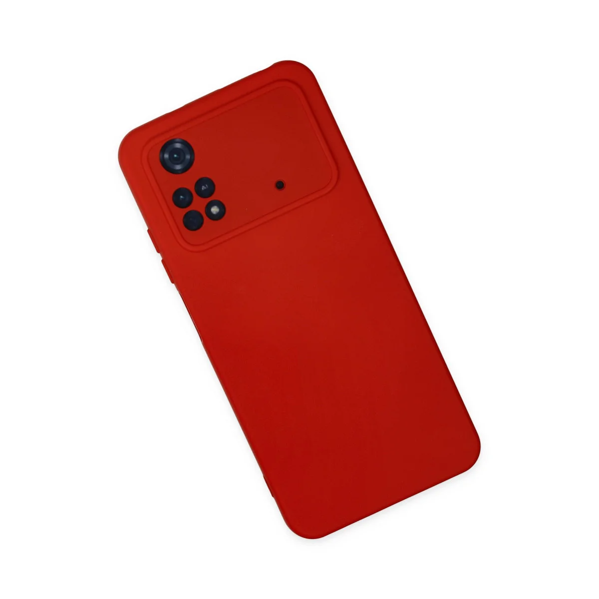 M4 Pro 4G Nano İçi Kadife Kılıf - Kırmızı ve Şık Koruma