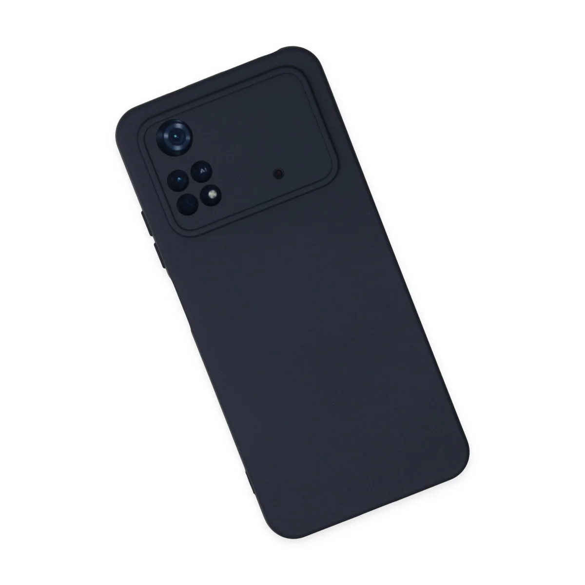 M4 Pro 4G Nano İçi Kadife Silikon Kılıf - Lacivert