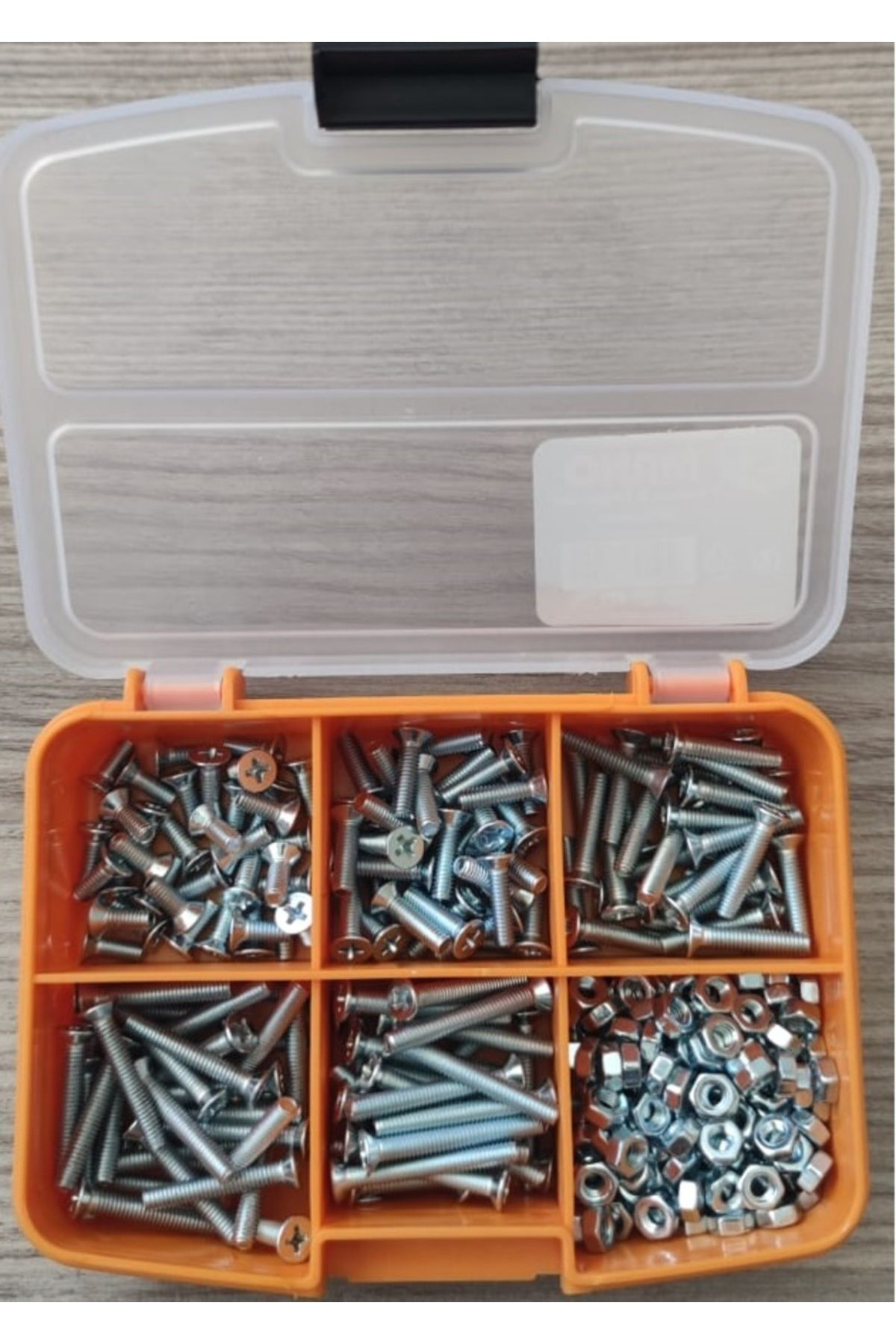 M4 Yhb Vida Somun Seti-310 Adet-metrik 4mm-boy 10-15-20-25-30 Mm 