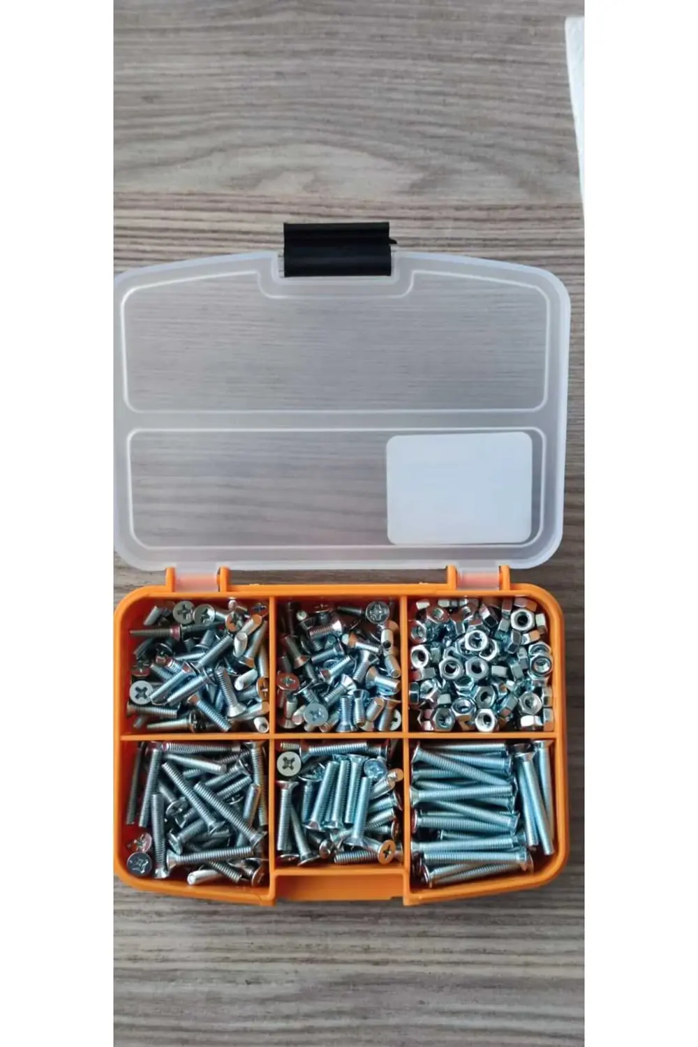 M4 Yhb Vida Somun Seti-480 Adet-metrik 4mm-boy 10-15-20-25-30 Mm