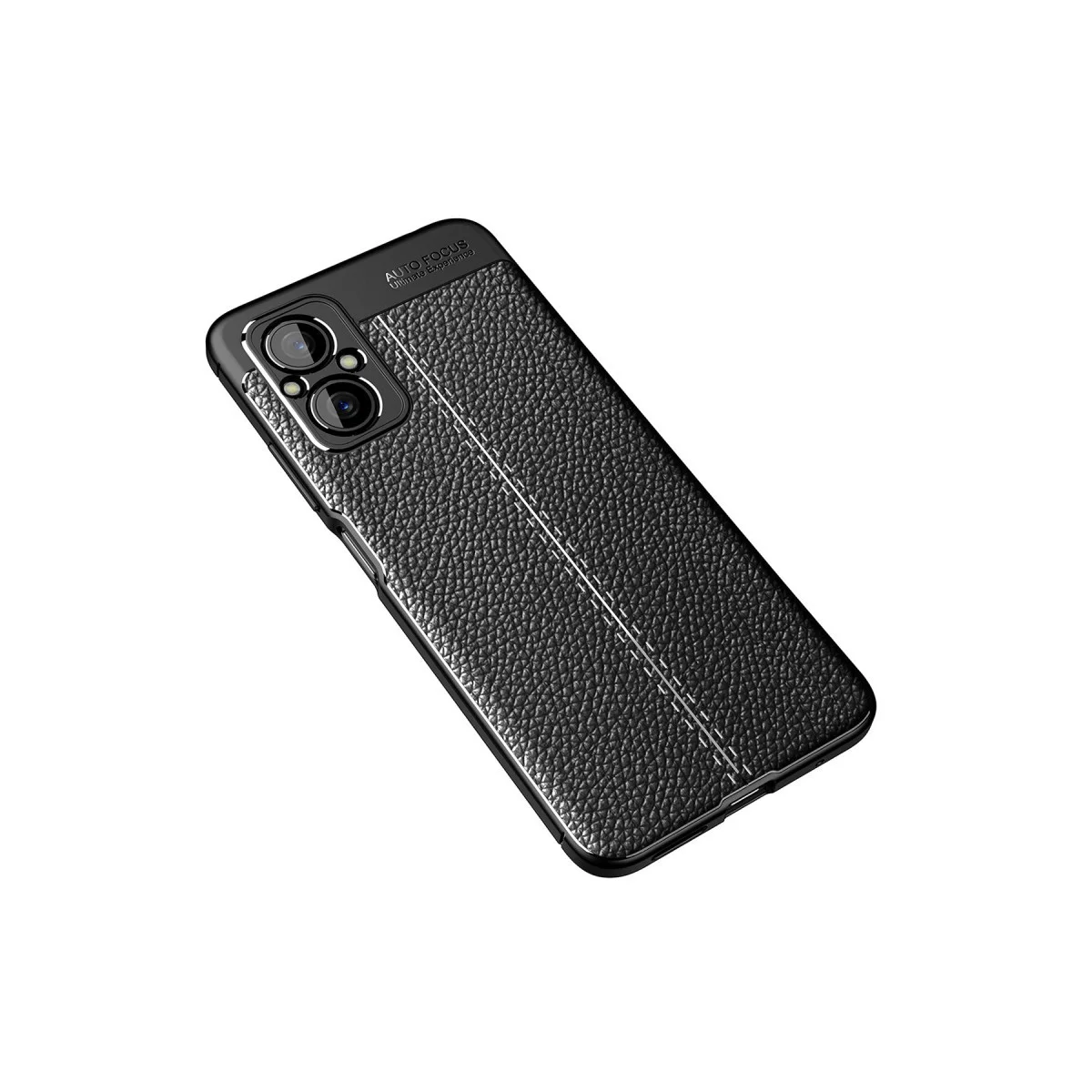 M5 Kılıf Auto Focus Siyah – TPU Deri Dokulu Ultra Hafif Silikon Koruma