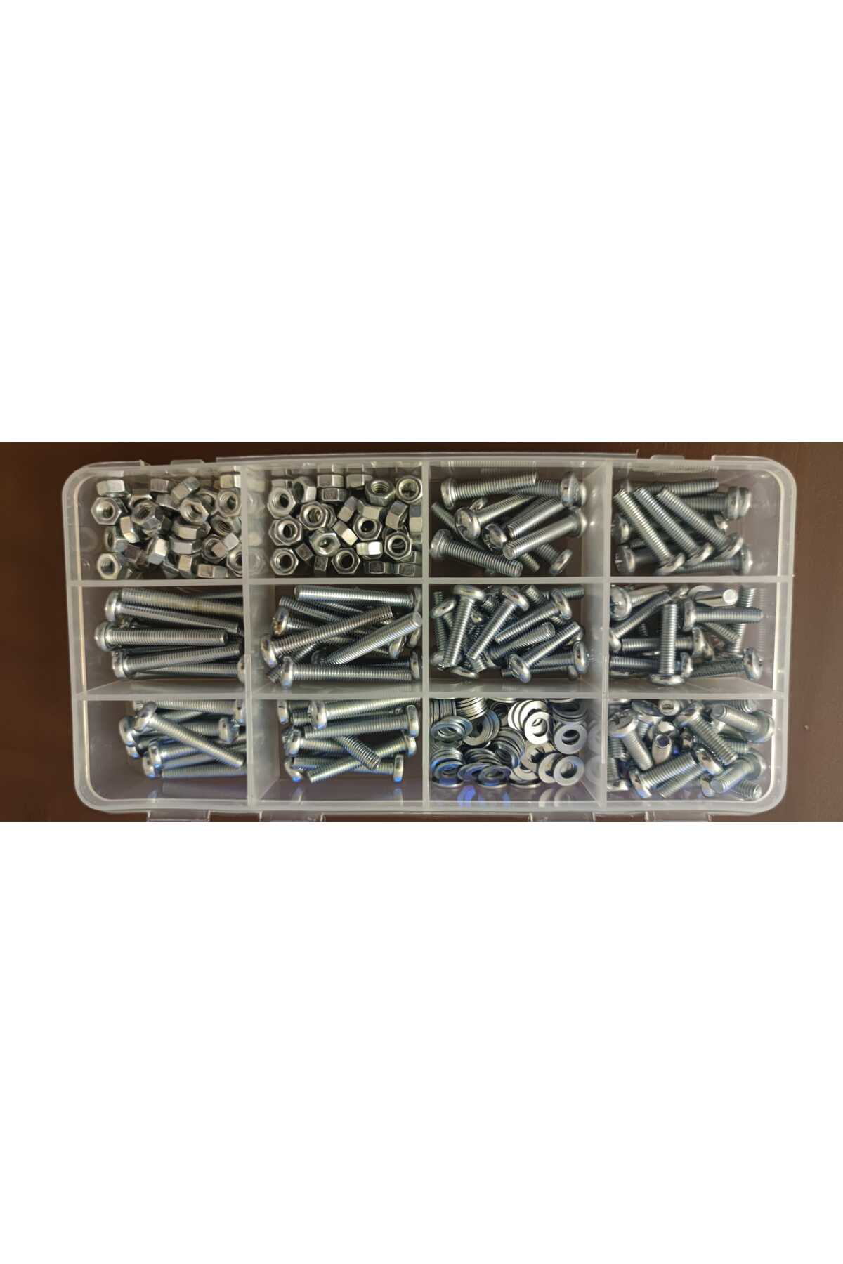 M5 Ysb Vida Somun Pul Seti-360 Adet-metrik 5mm-boy 15-20-25-30-35