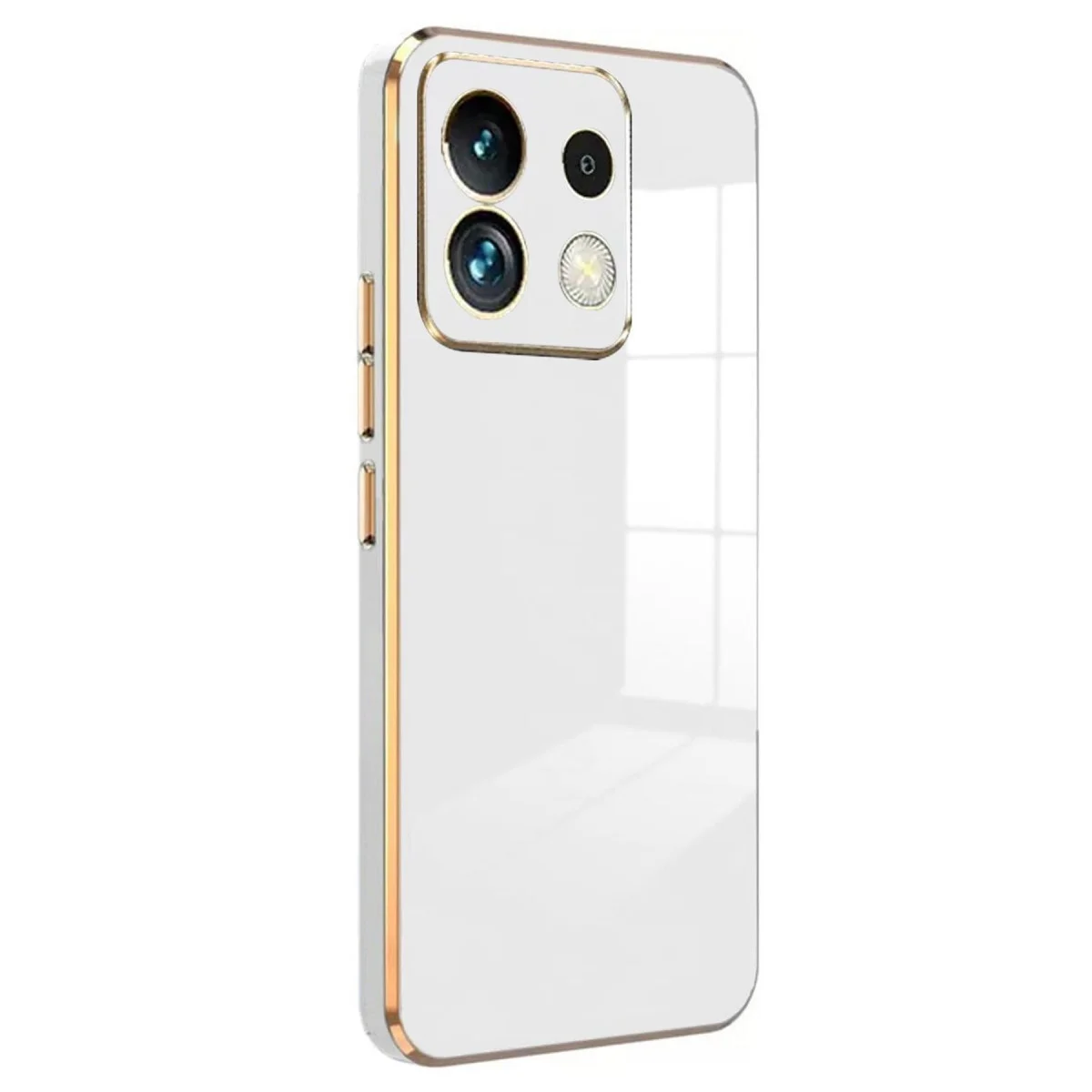 M6 Pro 4G Volet Silikon Kılıf - Beyaz (7 Renk Seçeneği) - Premium Koruma Kılıfı