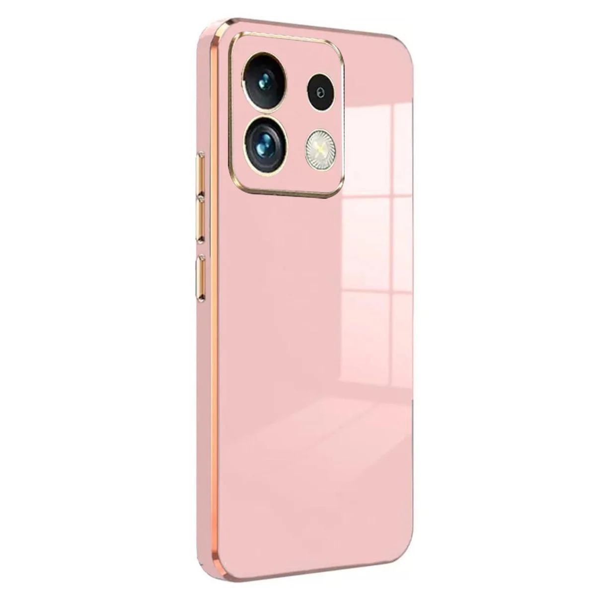 M6 Pro 4G Volet Silikon Kılıf Pembe – 7 Renk Seçeneği ile Premium Koruma