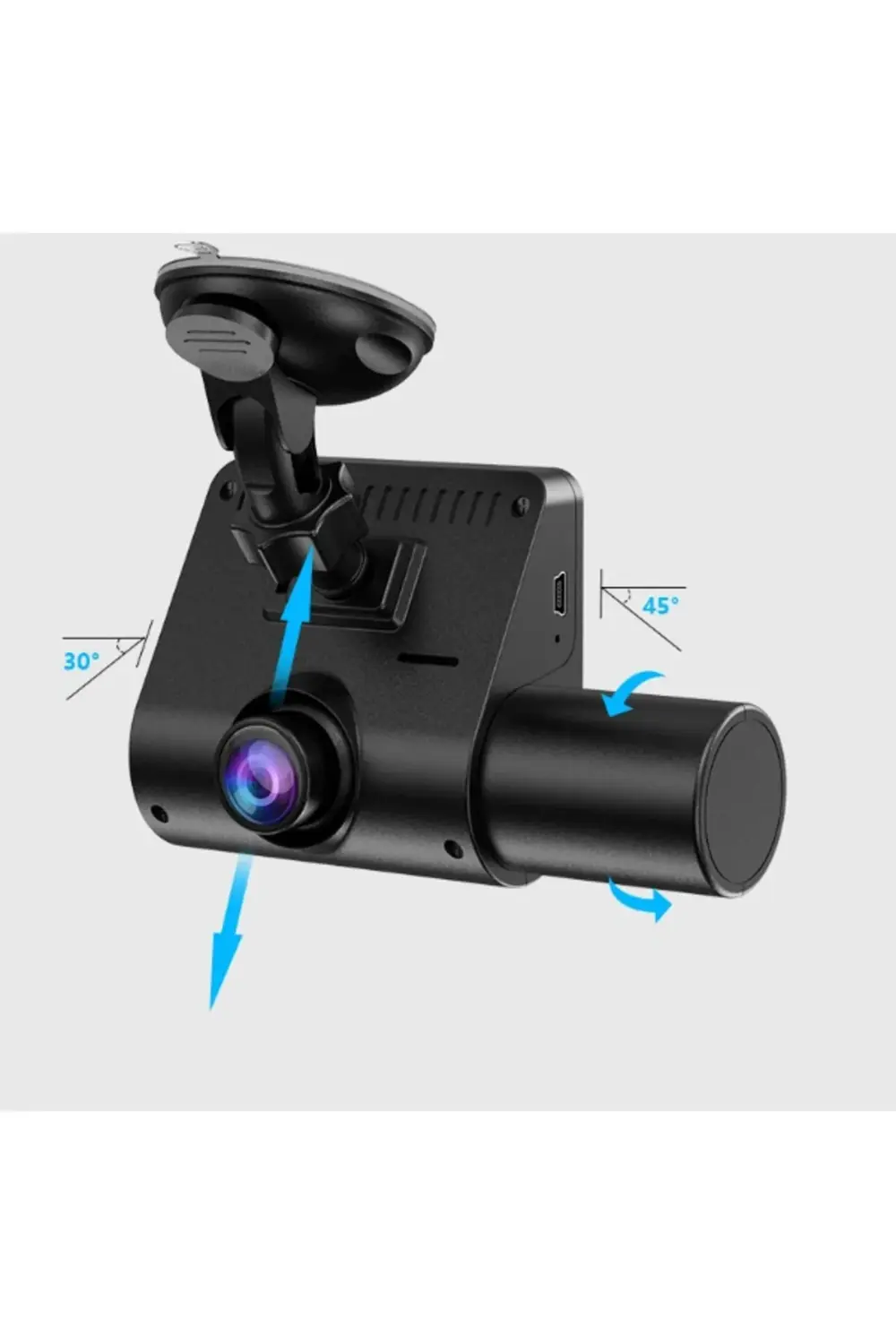 M80 3 Lens Araç Kamerası