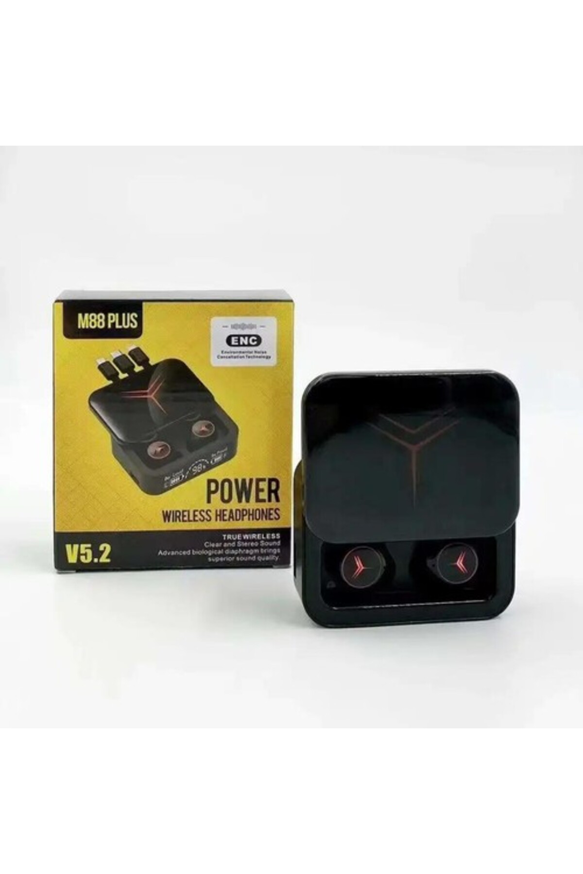 Torima M88 Plus Şarj Göstergeli Powerbank Özellikli Dahili Kablolu Bueto